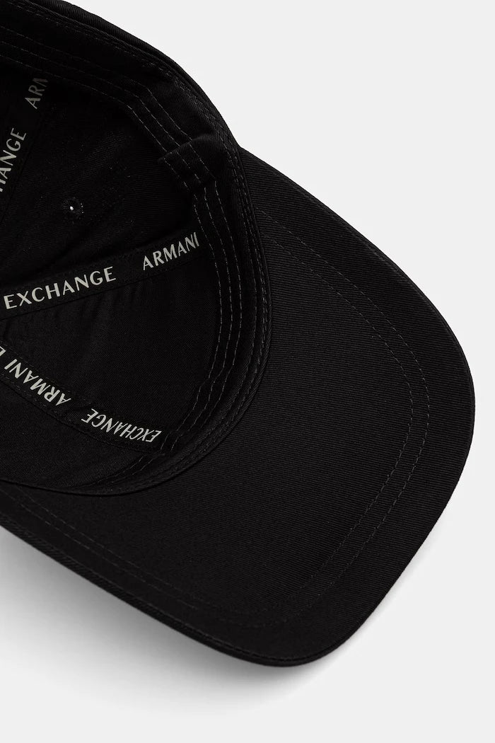 Armani Exchange Бейзболна шапка мъжка памучна