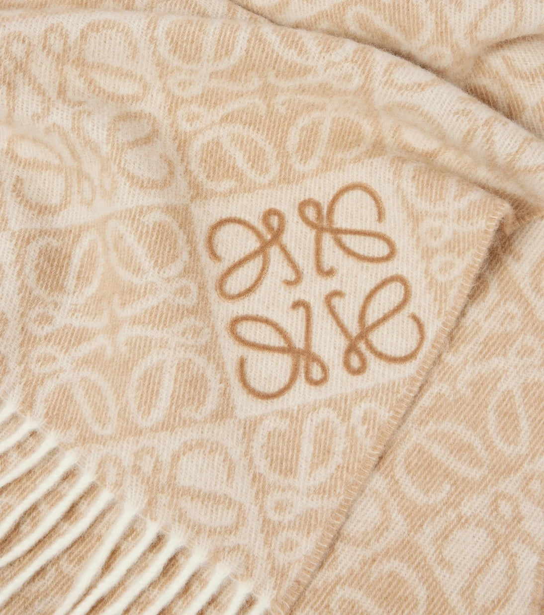 Loewe - Anagram wool and cashmere scarf
