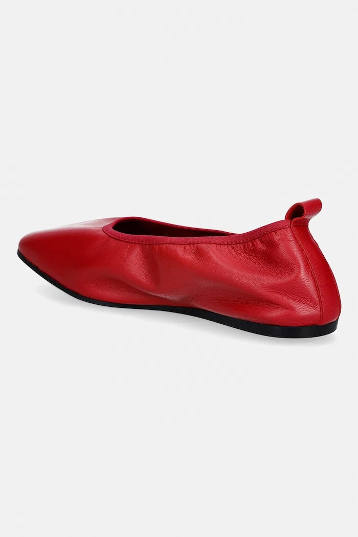 Billi Bi балеринки от кожа Red nappa