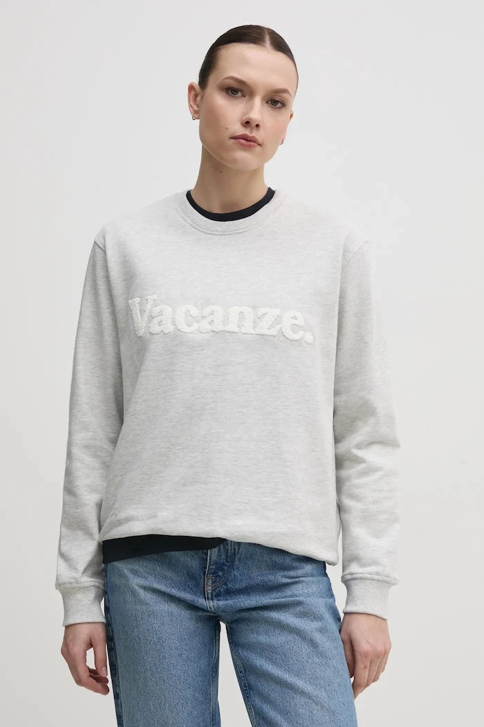 Pamuklu sweatshirt Drivemebikini Vacanze Chenille