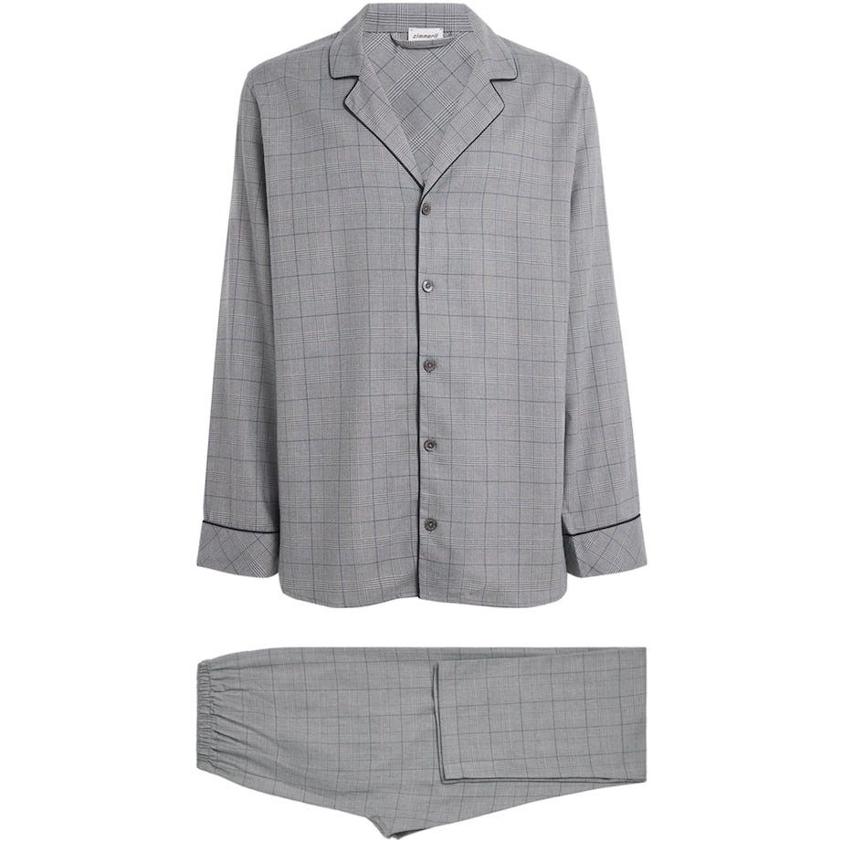 Zimmerli Cotton-Wool Flannel Pyjamas
