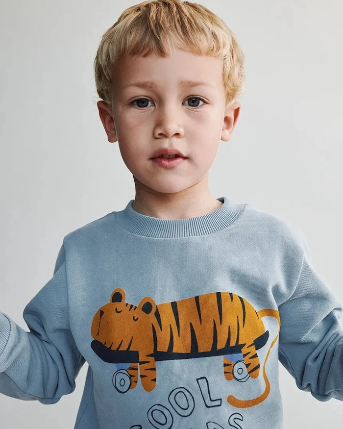 Детски памучен суичър Liewood Thora Placement Sweatshirt