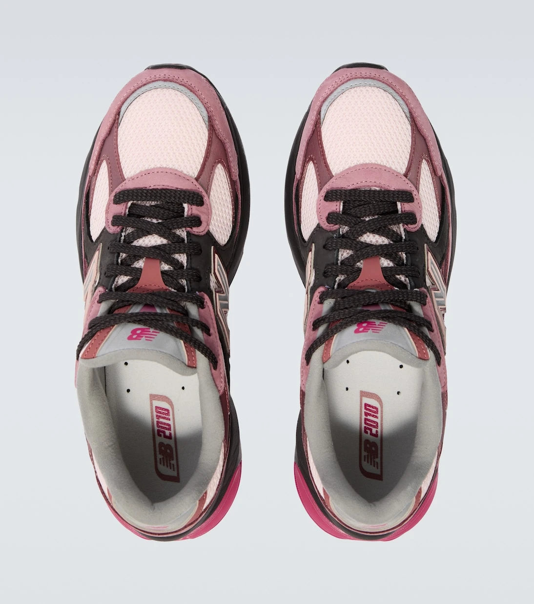 New Balance - حذاء رياضي ABZORB 2010 مزين بالجلد السويدي