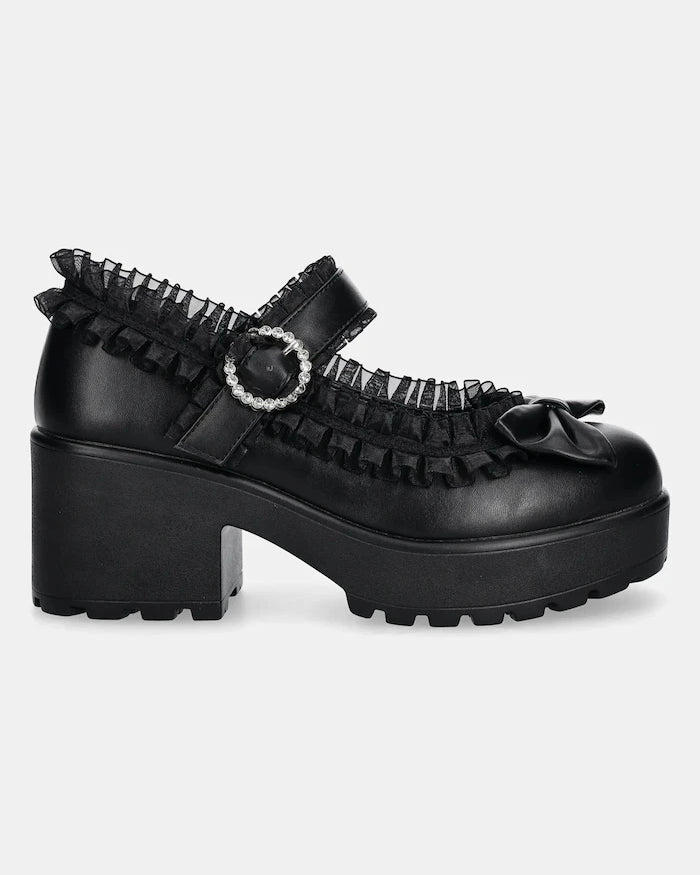 Обувки с дебел ток Koi Footwear