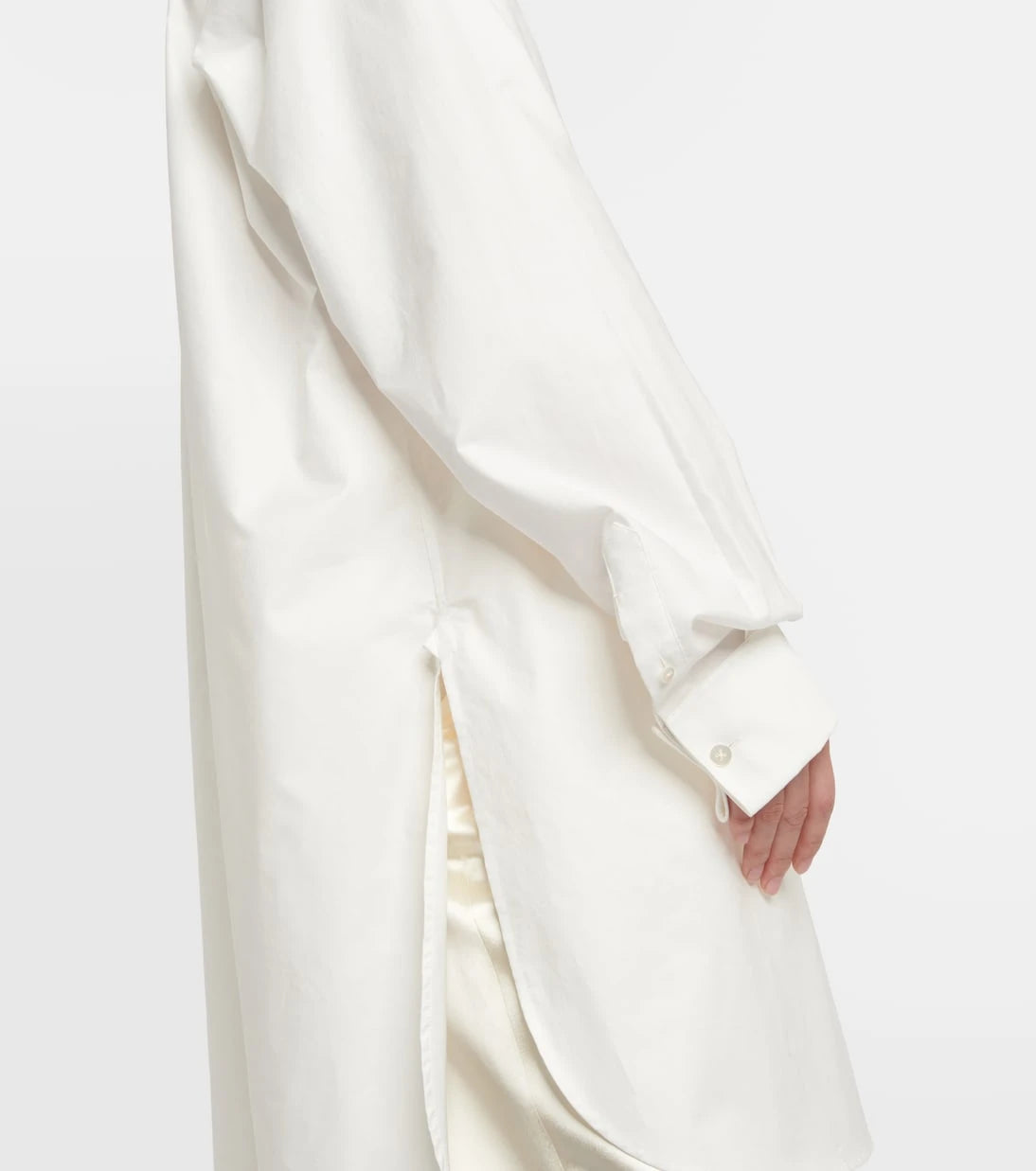 The Row - Hari oversized cotton shirt
