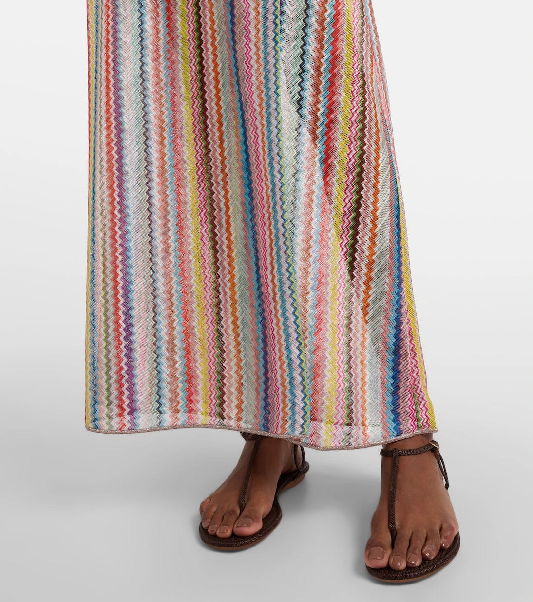 Missoni - غطاء شاطئ بنمط متعرج