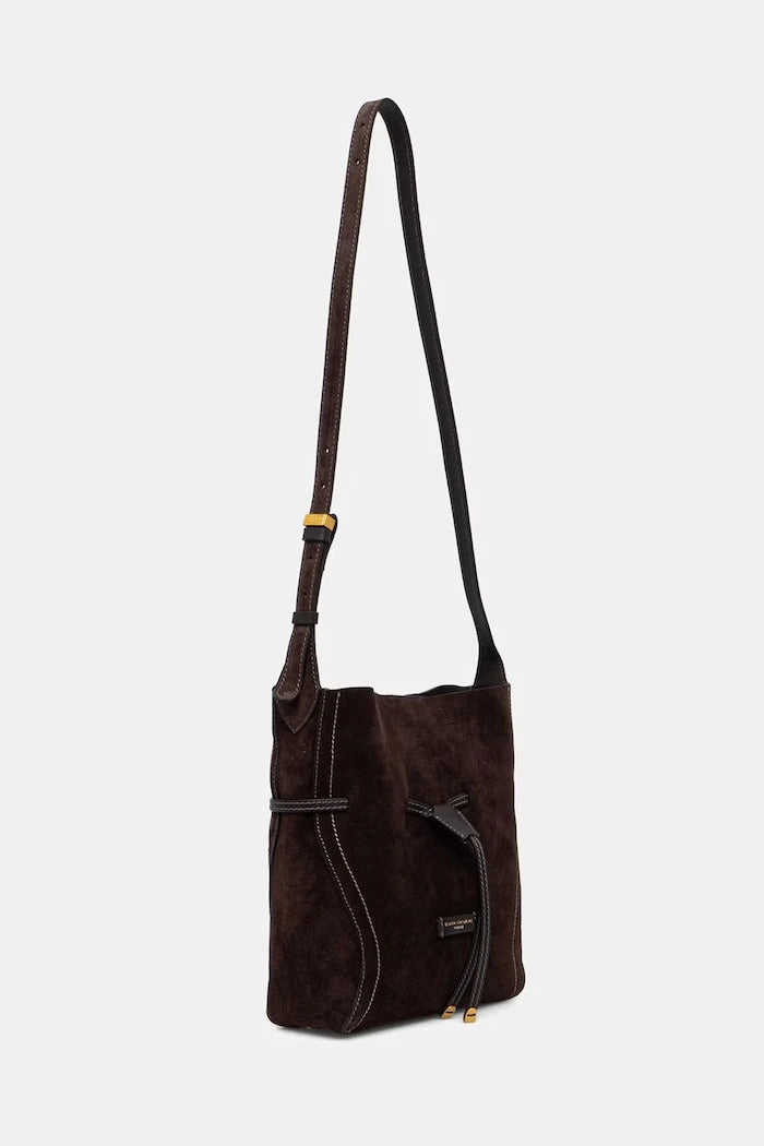 Gianni Chiarini kadın süet çanta SIENNA
