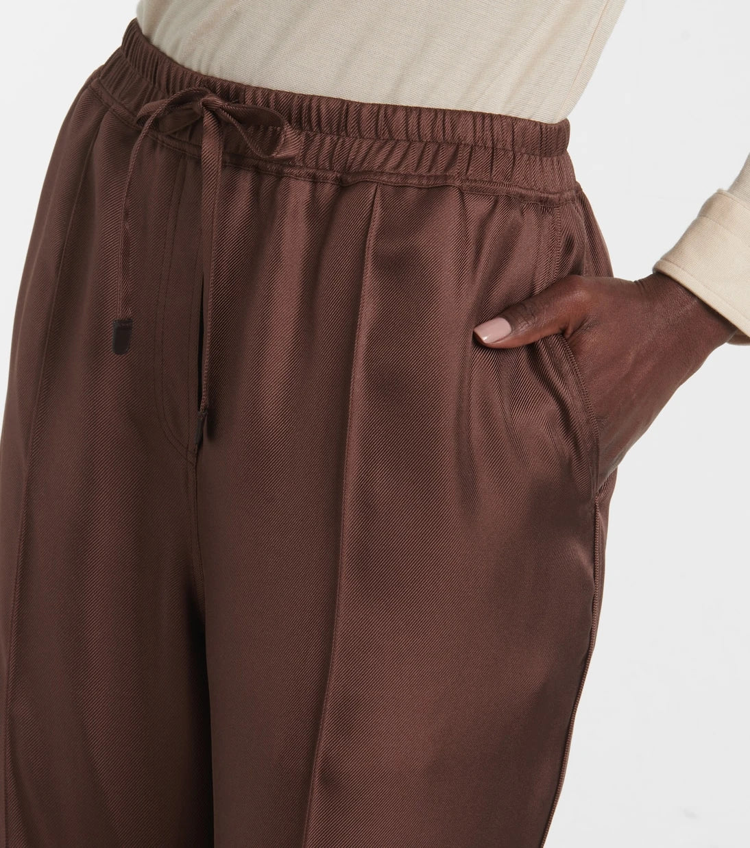 Tom Ford - Silk twill wide-leg pants