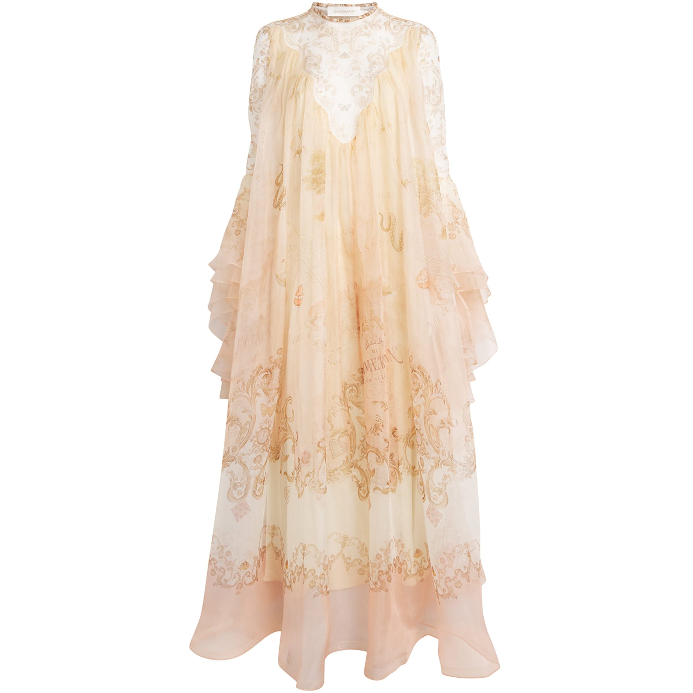 Silk Hypnotic Maxi Dress