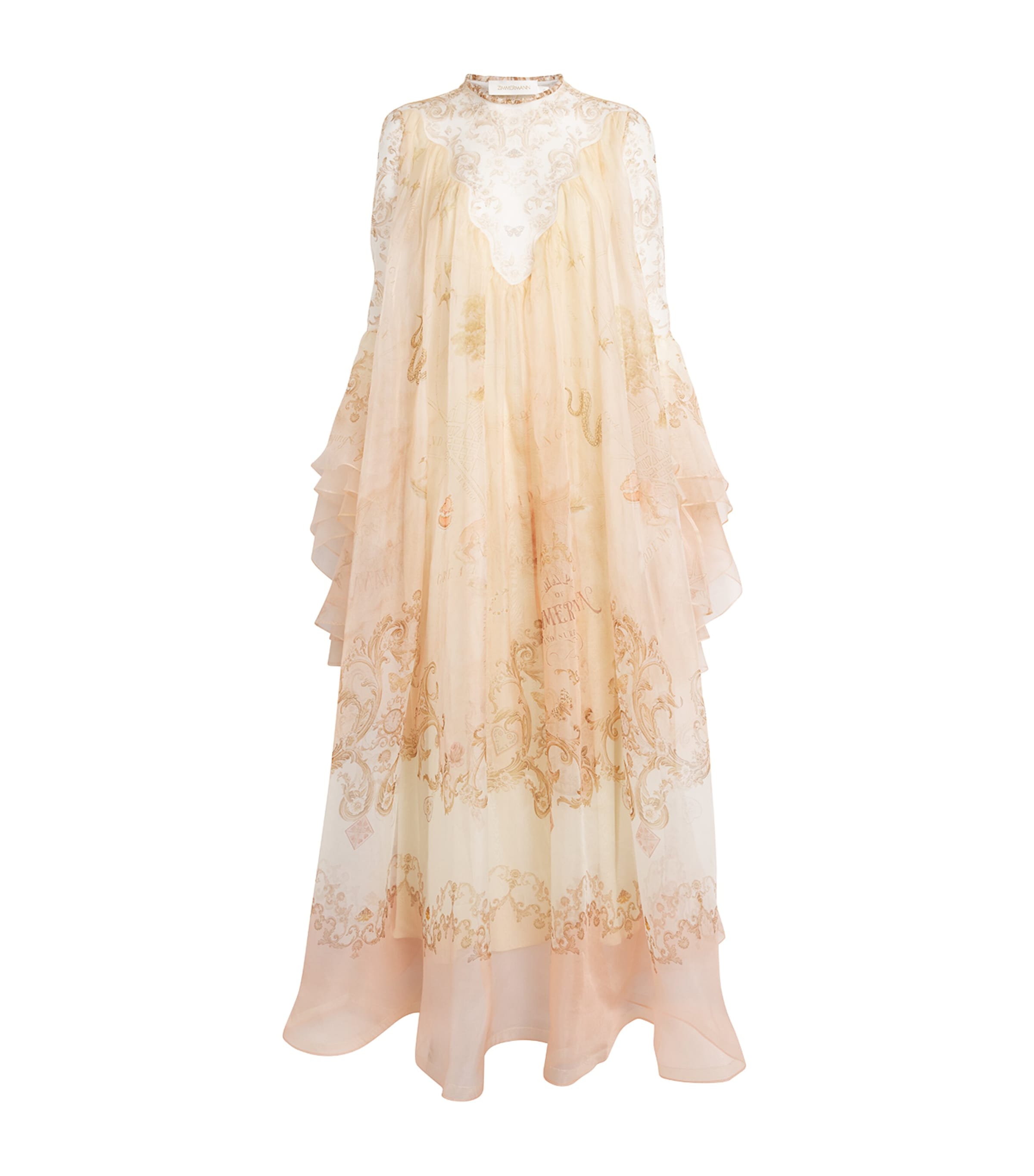 Silk Hypnotic Maxi Dress