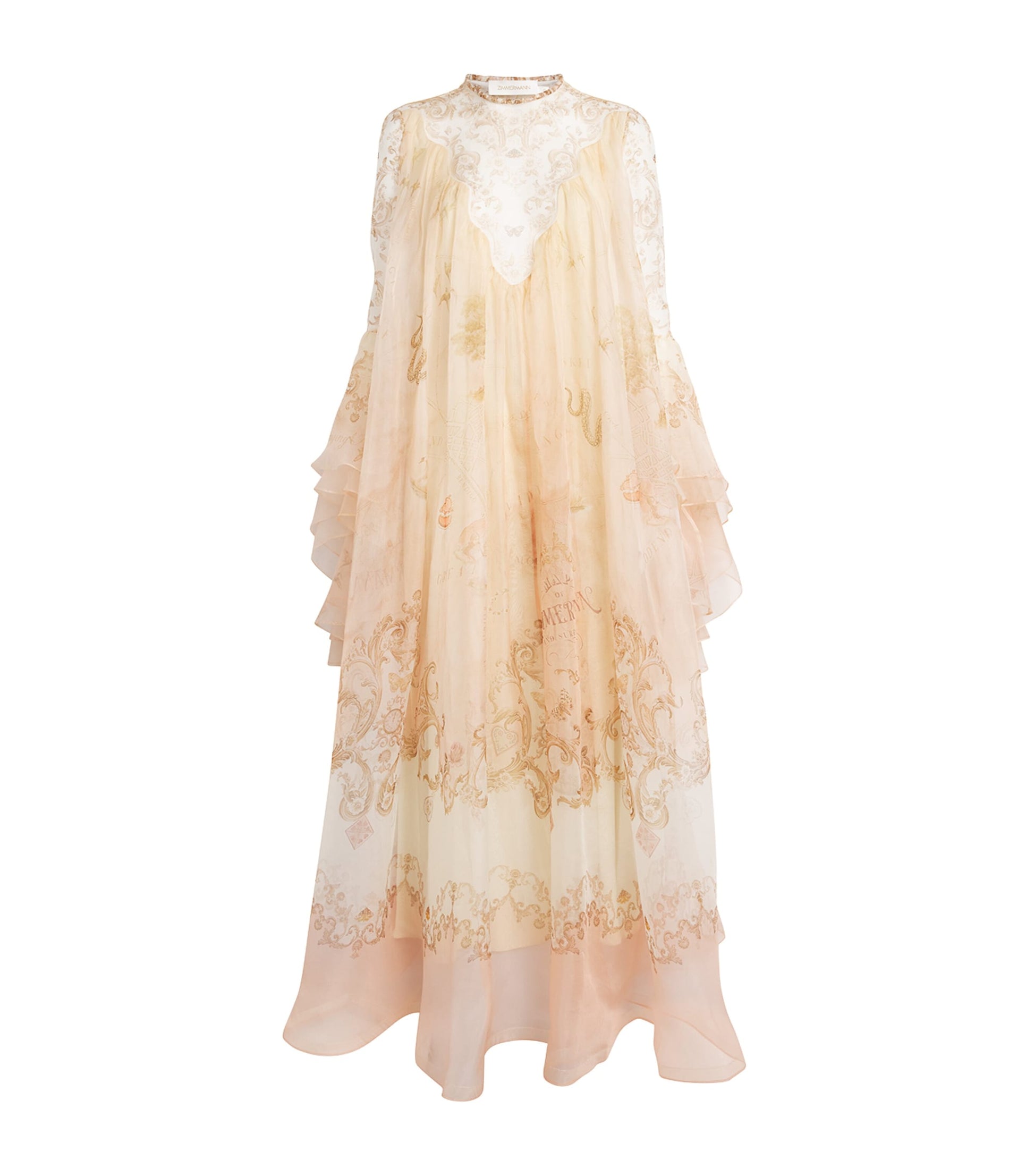 Silk Hypnotic Maxi Dress