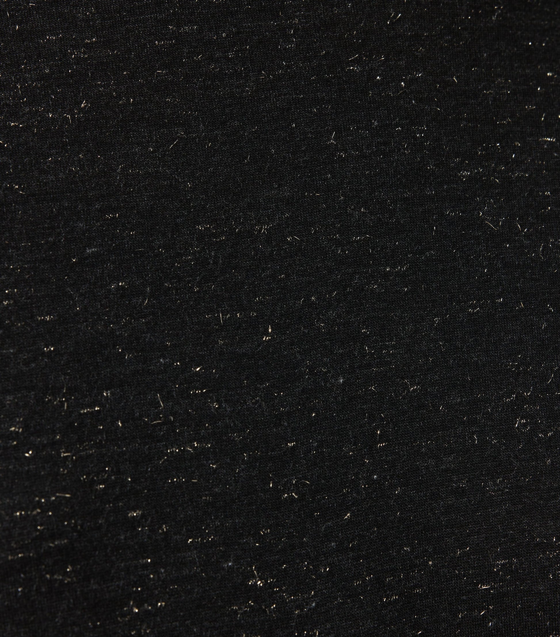 AllSaints Black Anna Shimmer T-Shirt