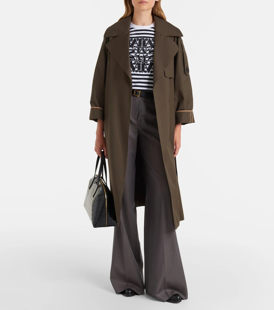 Max Mara - Ruta embroidered cotton T-shirt