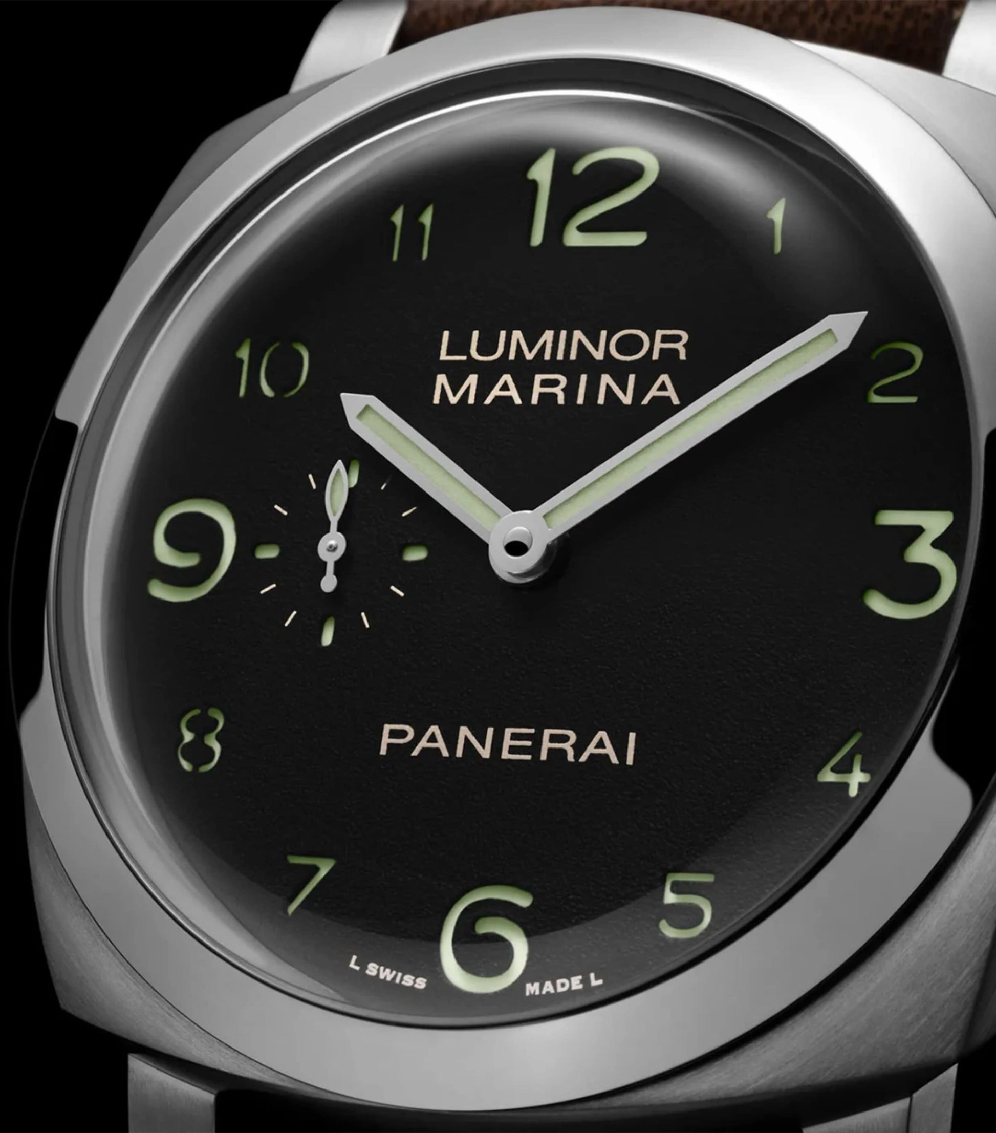 Panerai Stainless Steel Luminor Watch 44mm