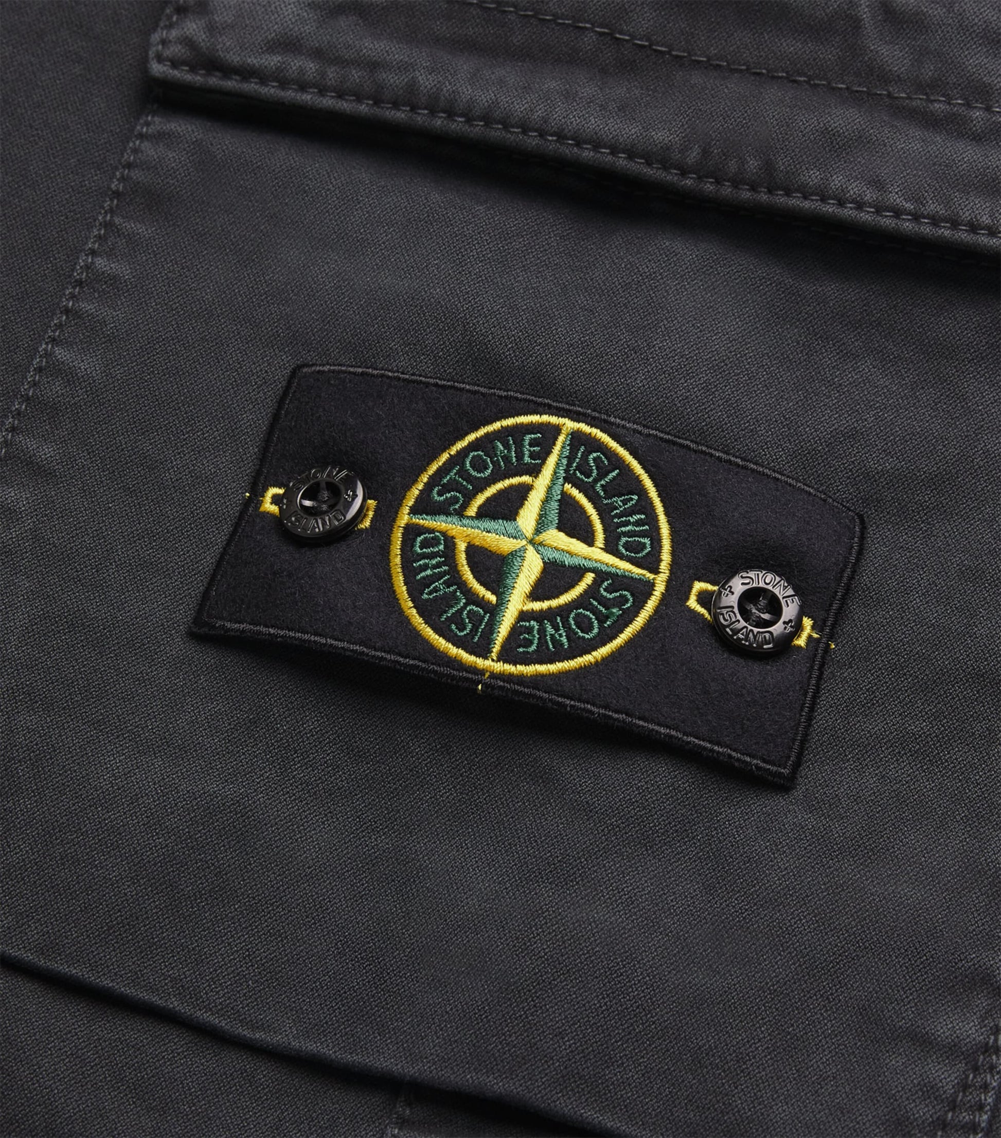 Stretch-Cotton Cargo Trousers