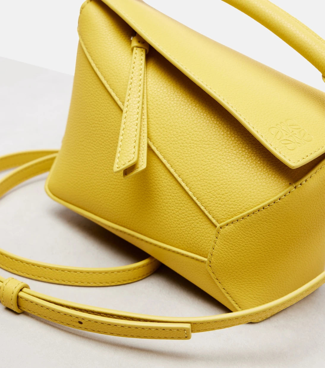 Loewe - Puzzle Edge Mini leather tote bag