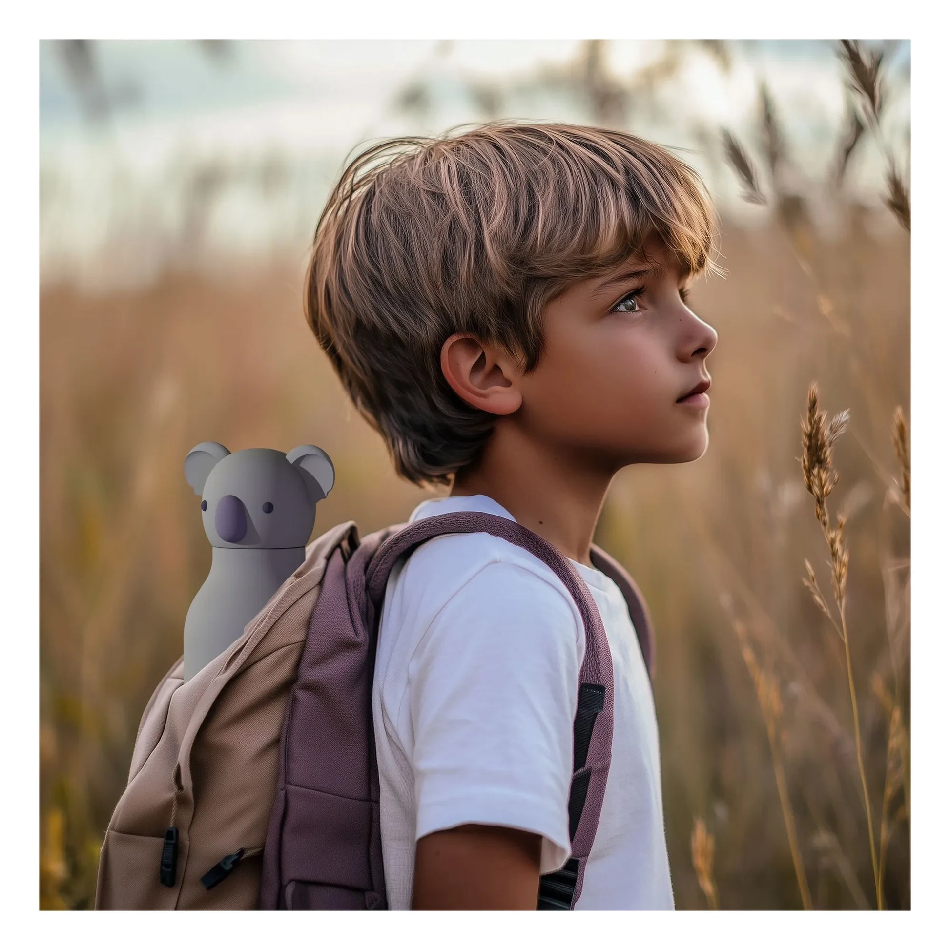Asobu - Koala stainless steel water bottle | Grey