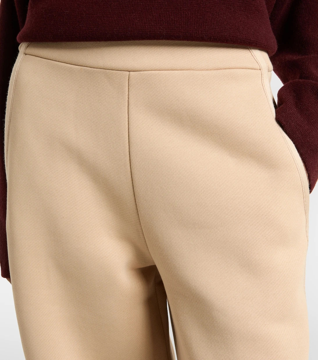 Max Mara - Ifrem high-rise cotton wide-leg pants