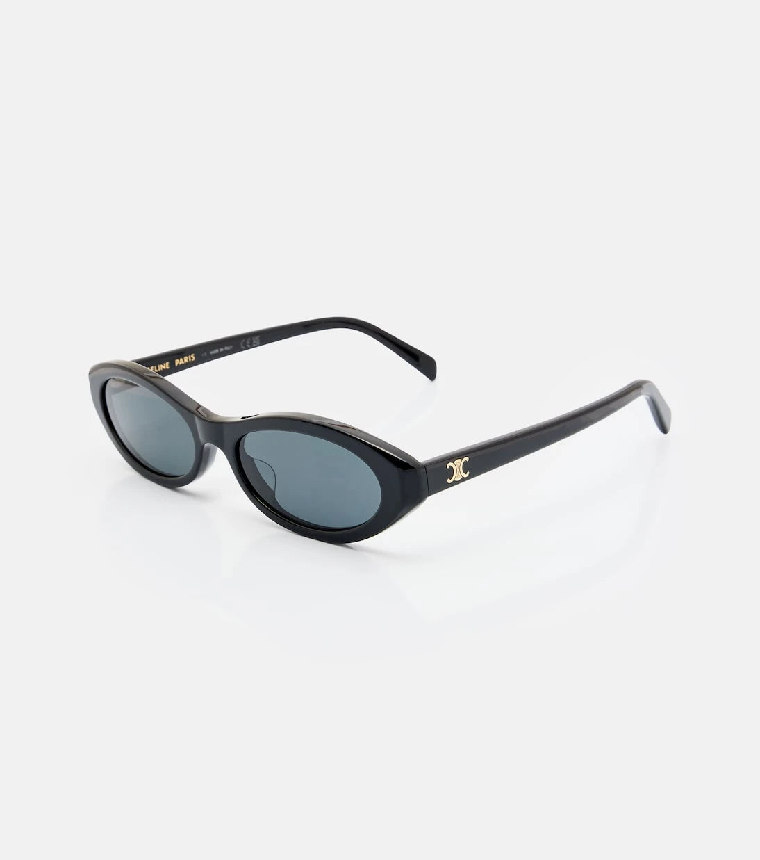 Celine Eyewear - Triomphe oval sunglasses