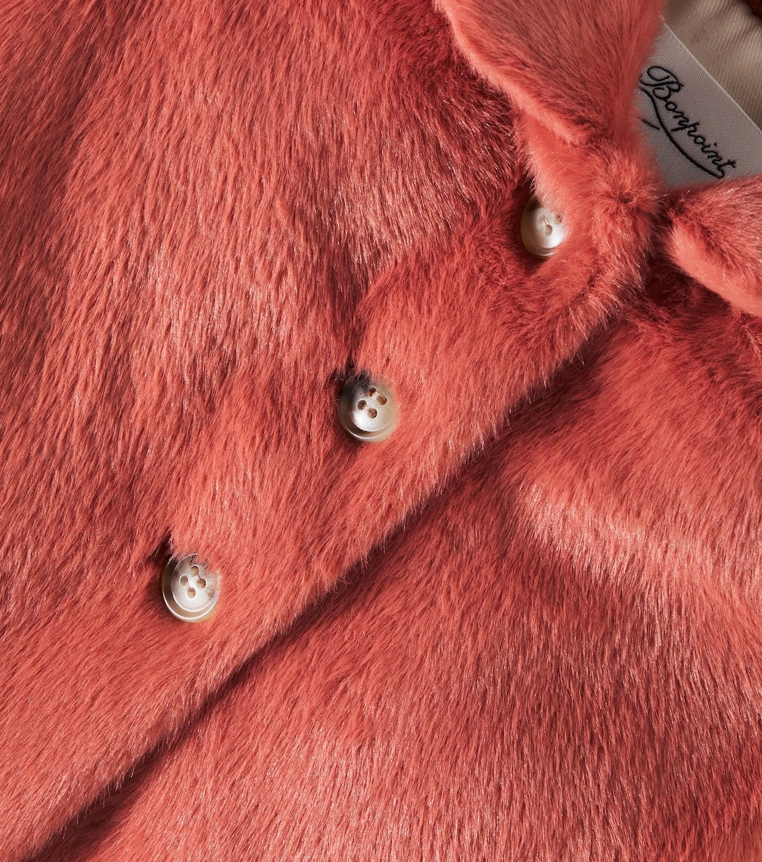 Bonpoint - Baby Douceur faux fur coat