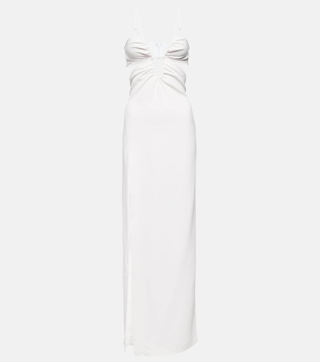 Nensi Dojaka - Bridal cutout crêpe gown