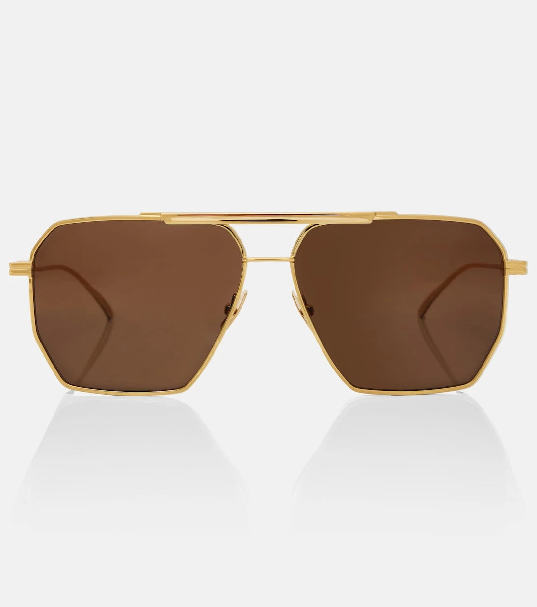 Bottega Veneta - نظارة شمسية Aviator
