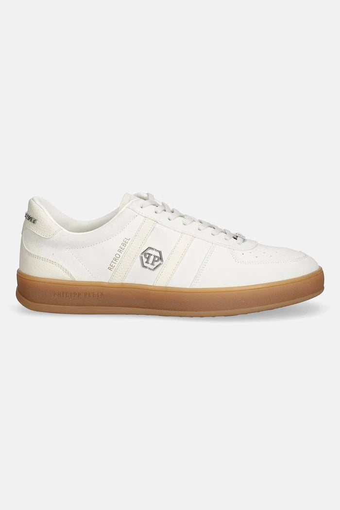 Philipp Plein Lo-Top Sneaker Retro Rebel Erkek Süet Spor Ayakkabı