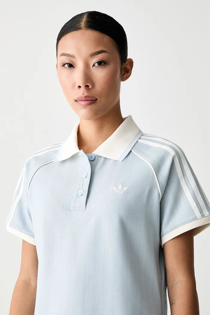 adidas Originals polo yaka kadın tişört