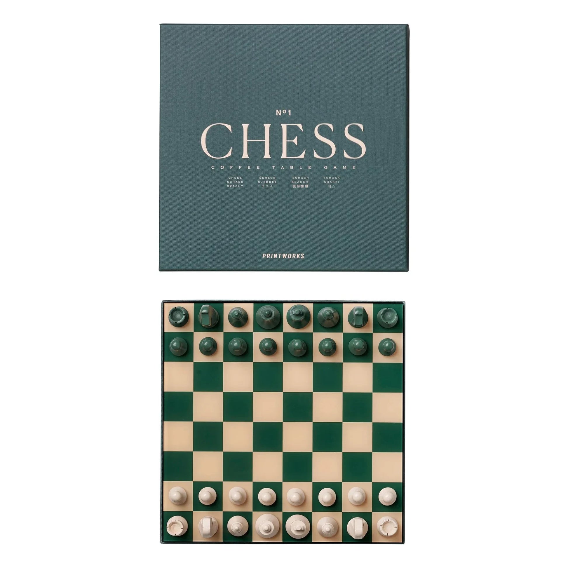 PrintWorks - Chess game | Dark green