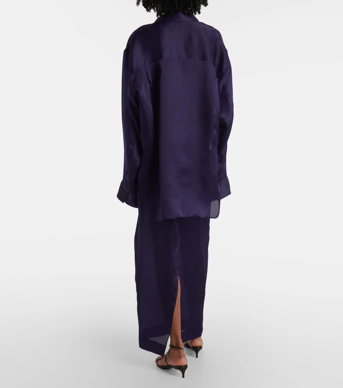 Khaite - Herschel silk organza shirt