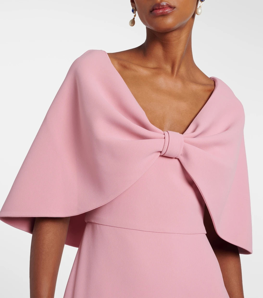 Elie Saab - Caped cady gown