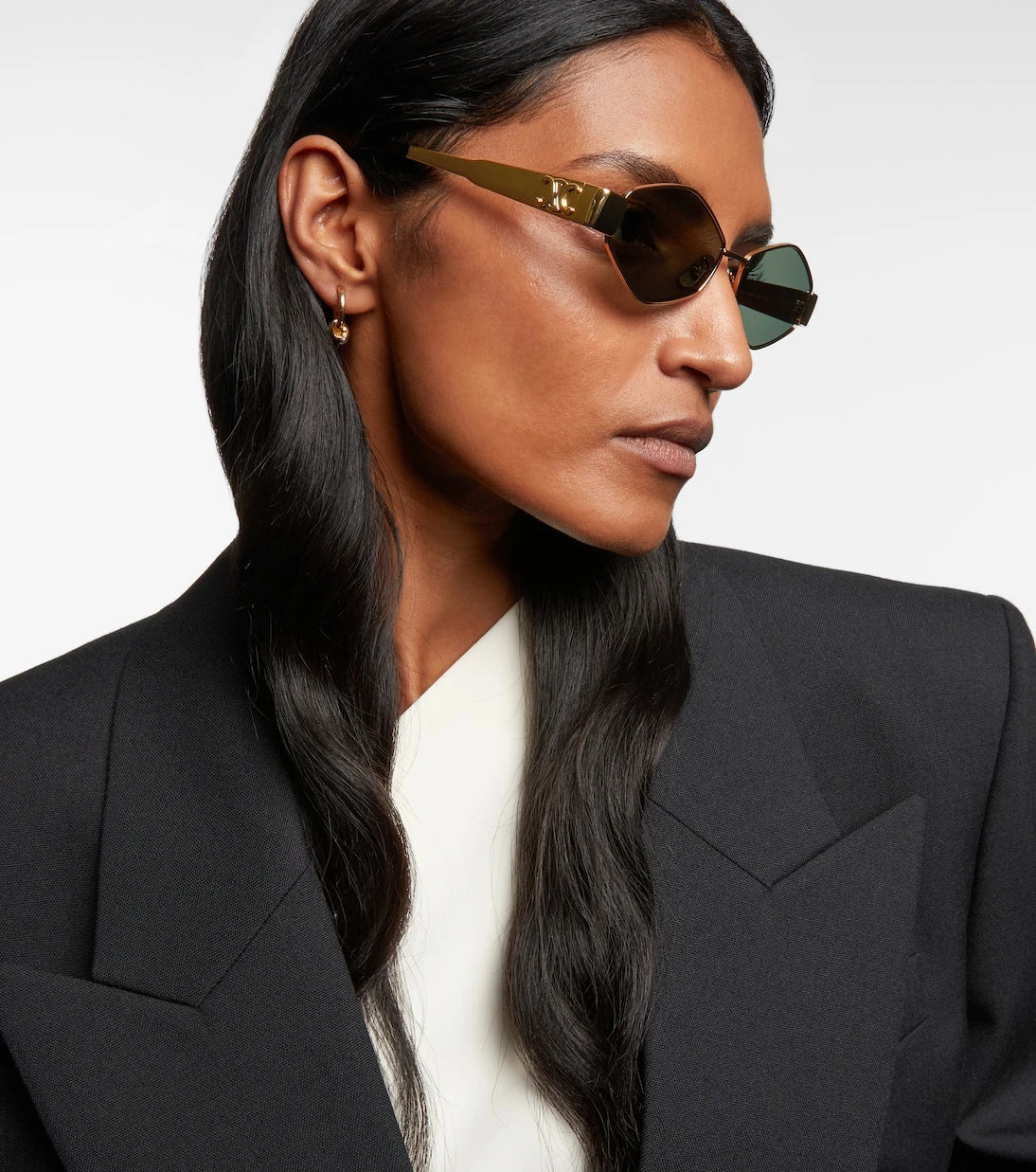 Celine Eyewear - Triomphe geometric sunglasses