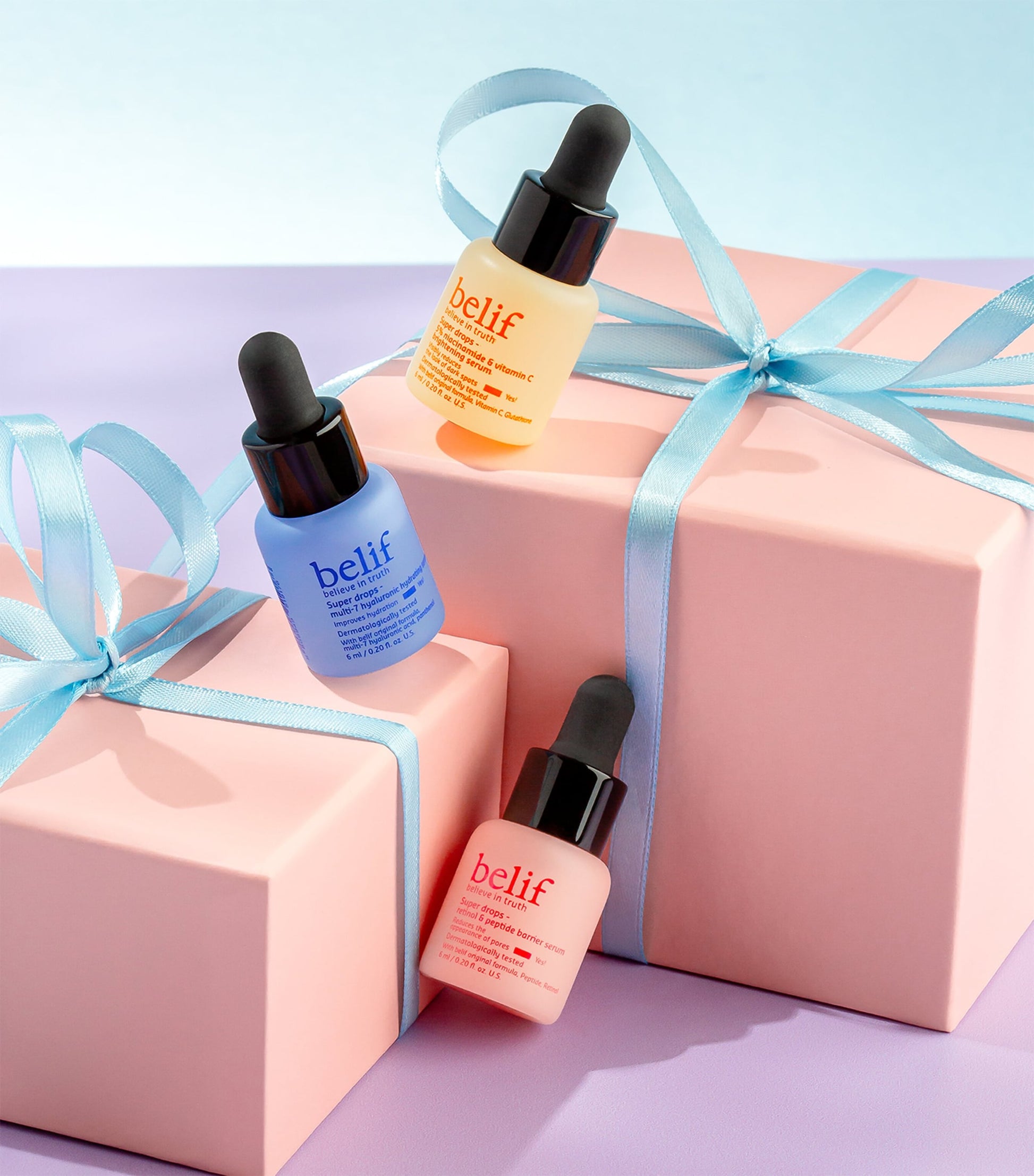 Belif Discover Glowing Skin Super Drops Serum Mini Kit (3 x 6ml)
