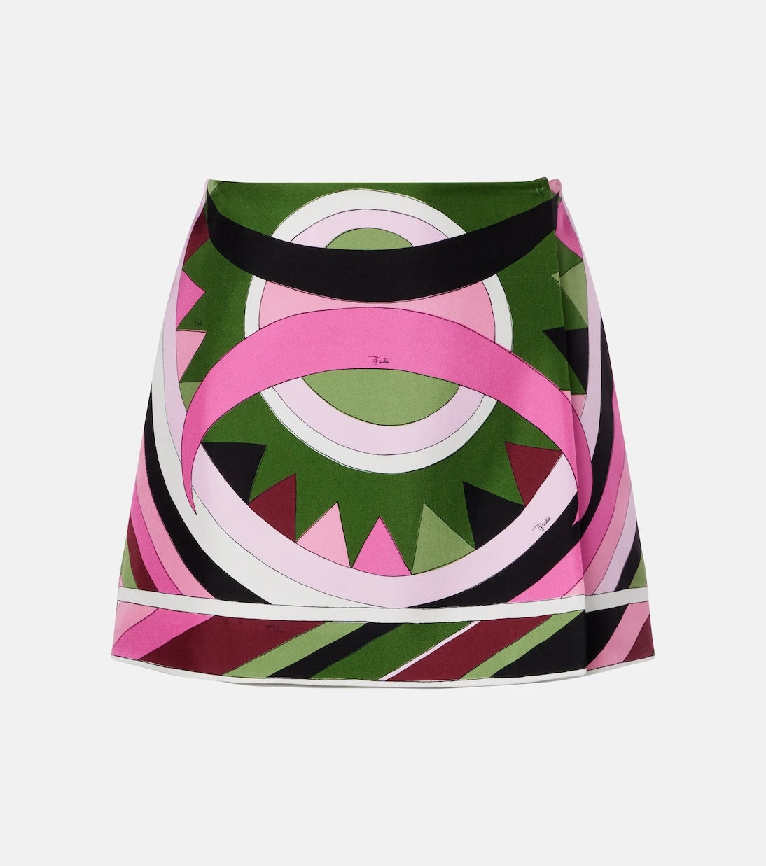 Pucci - Vivara silk satin miniskirt