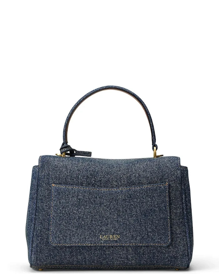 Lauren Ralph Lauren denim kadın crossbody çanta
