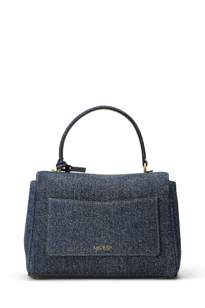 Lauren Ralph Lauren denim kadın crossbody çanta