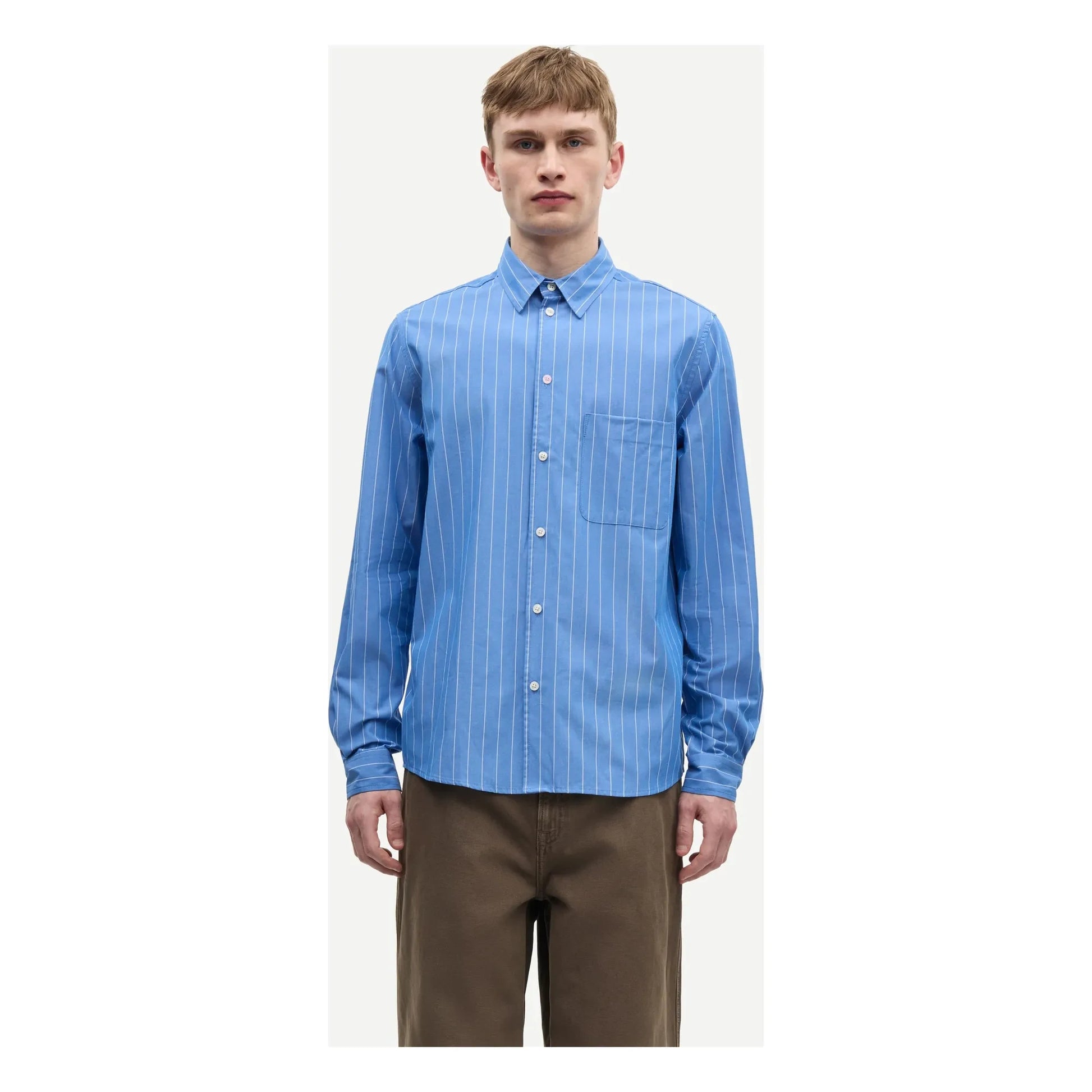 Samsoe Samsoe - Saryan shirt | Azure blue