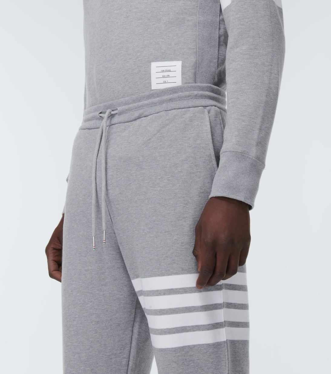 Thom Browne - 4-Bar cotton sweatpants
