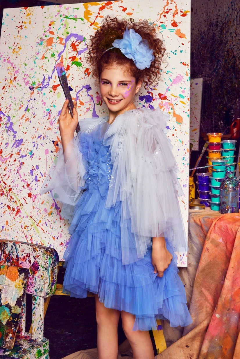 Tutu Du Monde - Songbird embellished tulle cape