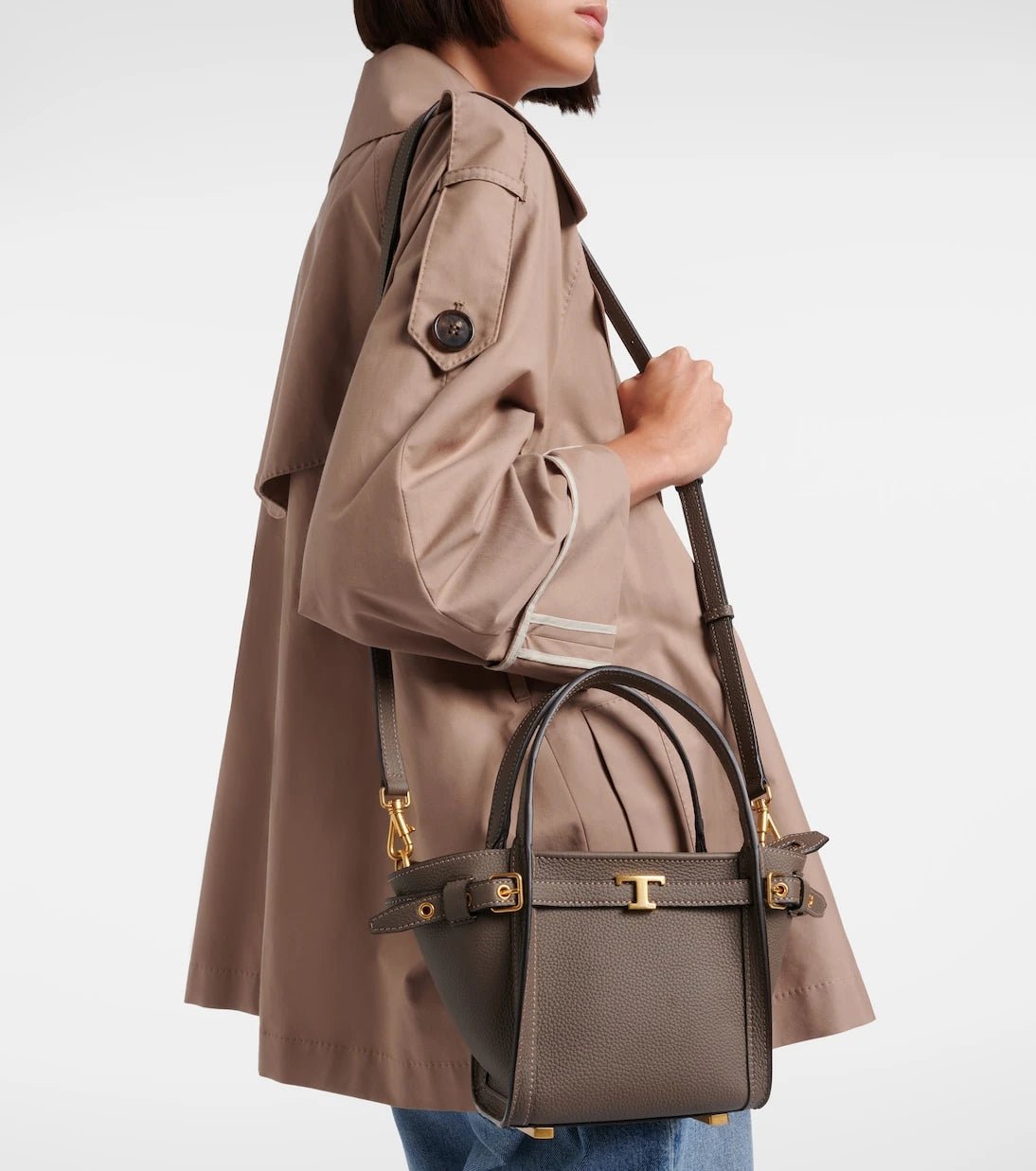 Tod's - Tim Small leather top-handle bag
