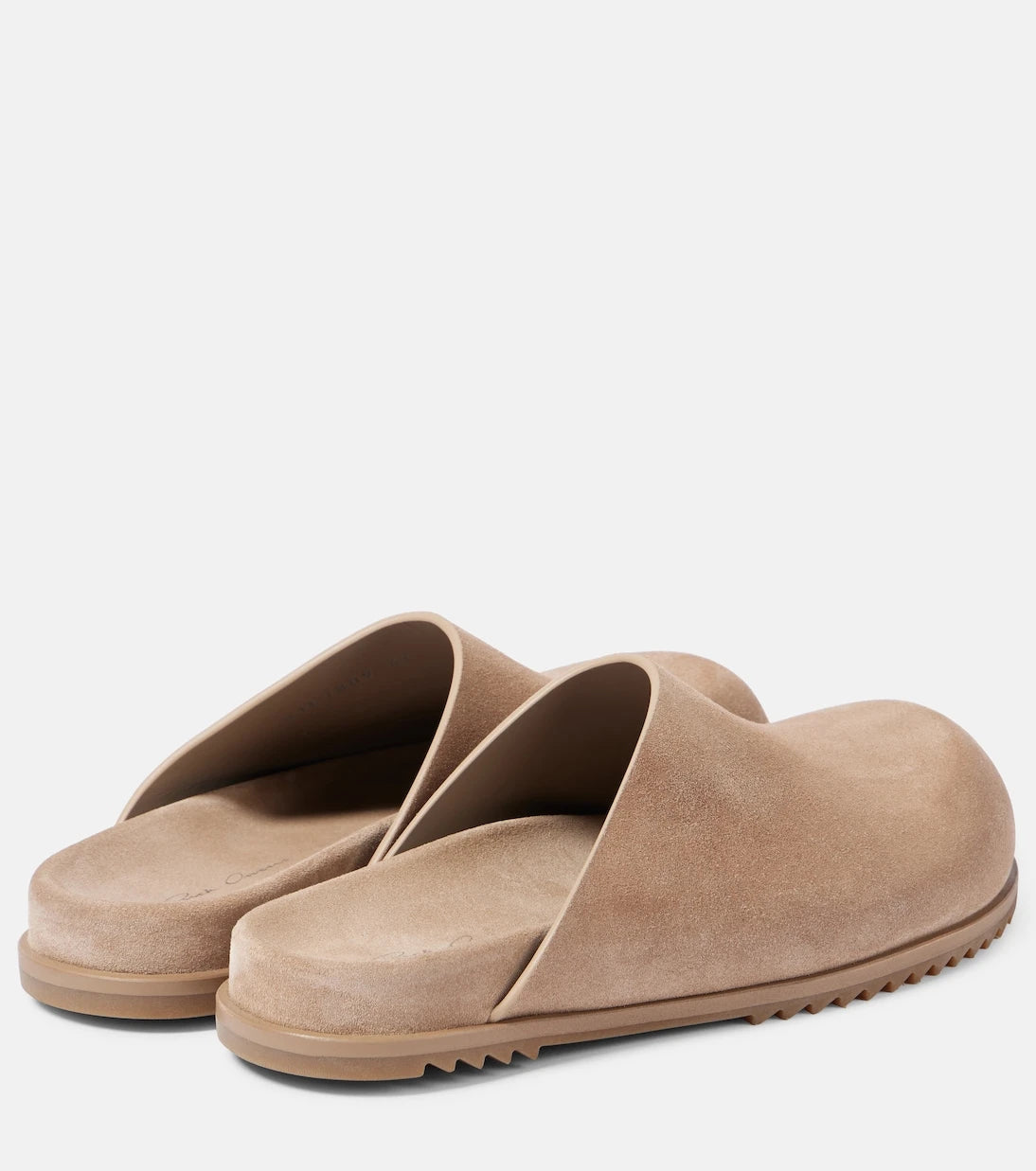 Rick Owens - Granola suede mules