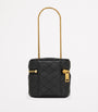 Saint Laurent Black Micro Gabby Quilted Vanity Bag