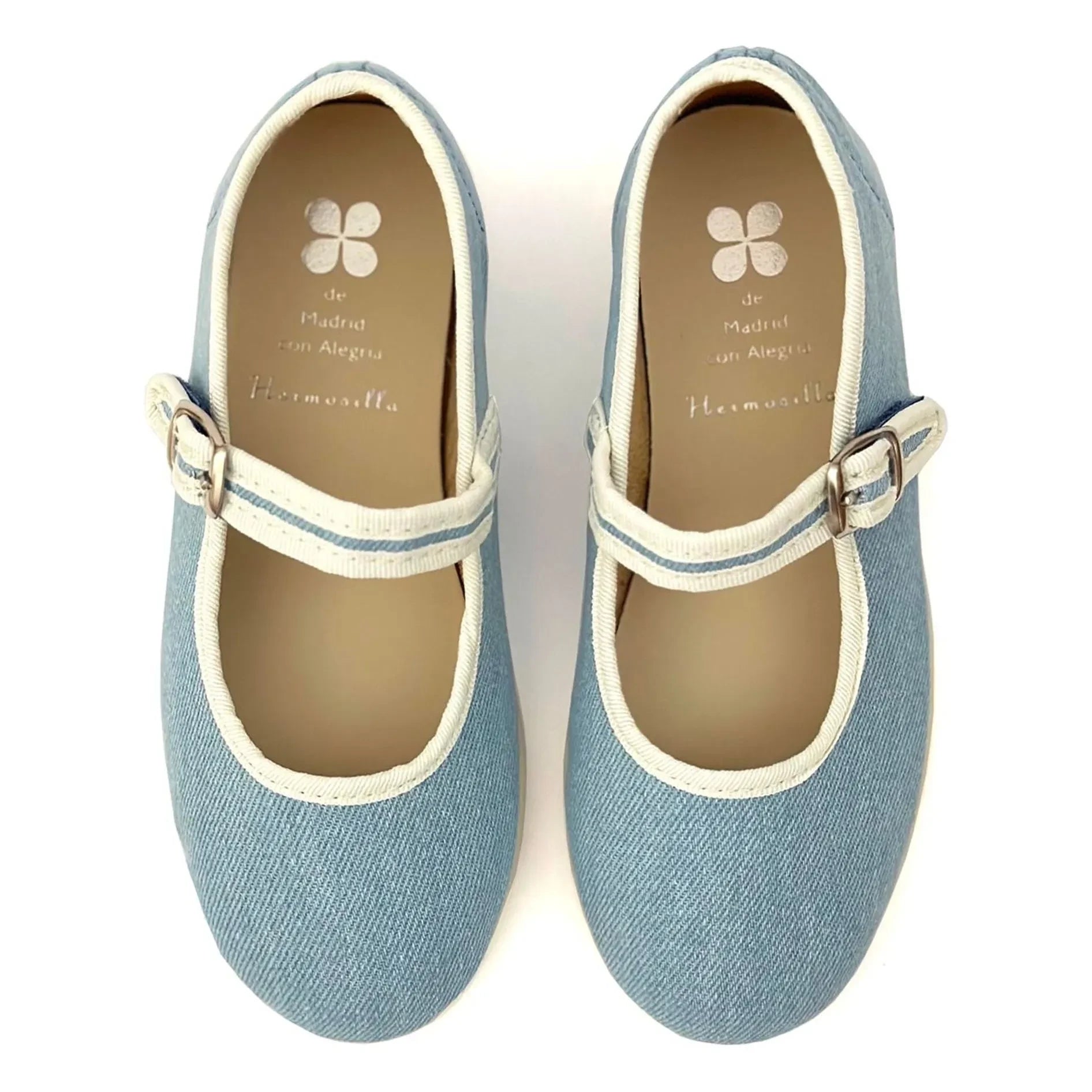 Hermosilla - Ballerinas Hirondelle Denim | Denim blue