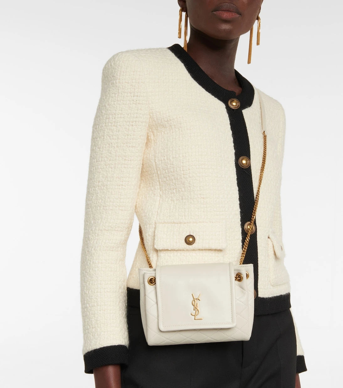 Saint Laurent - Nolita Mini leather shoulder bag