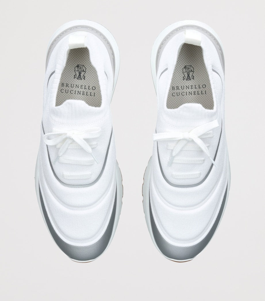 Knitted Sportiv Sneakers