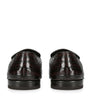Zegna Crocodile Leather Penny Loafers