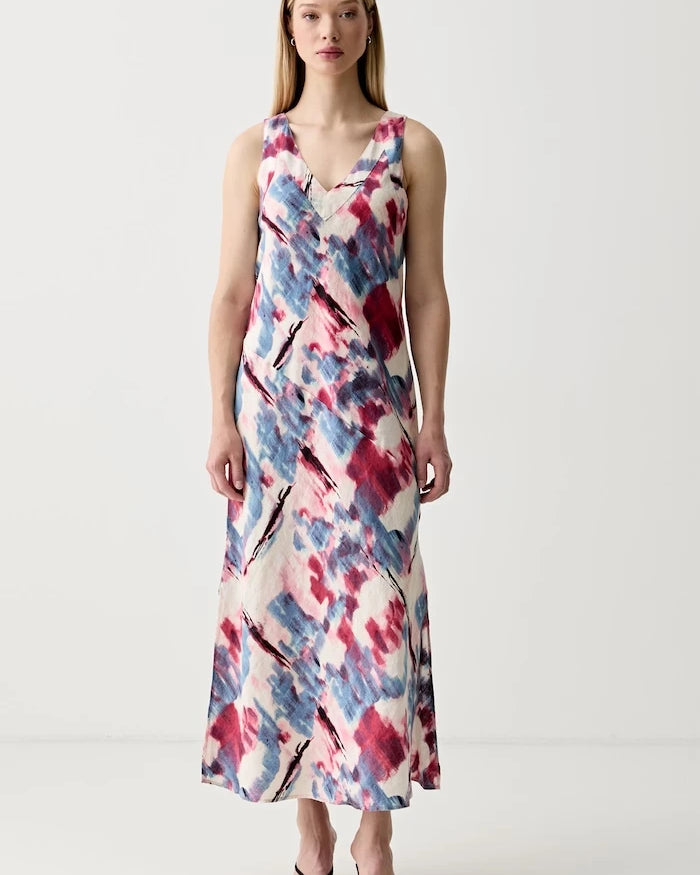DKNY yazlık keten elbise
