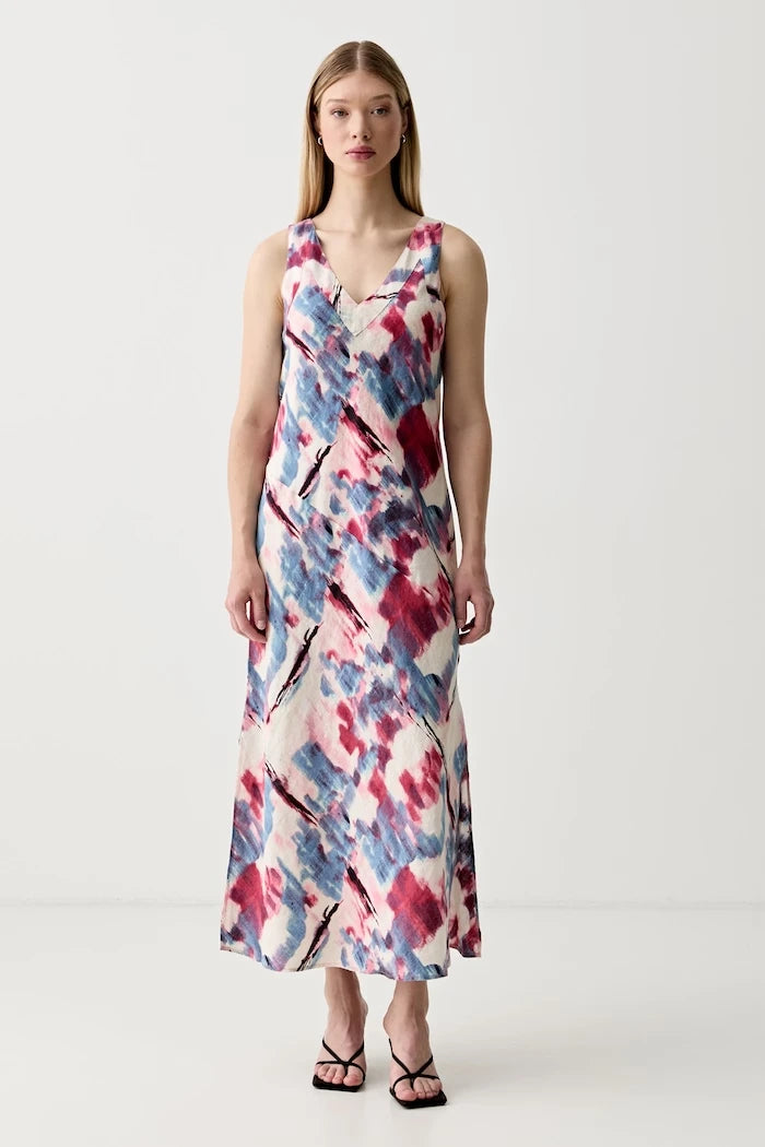 DKNY yazlık keten elbise