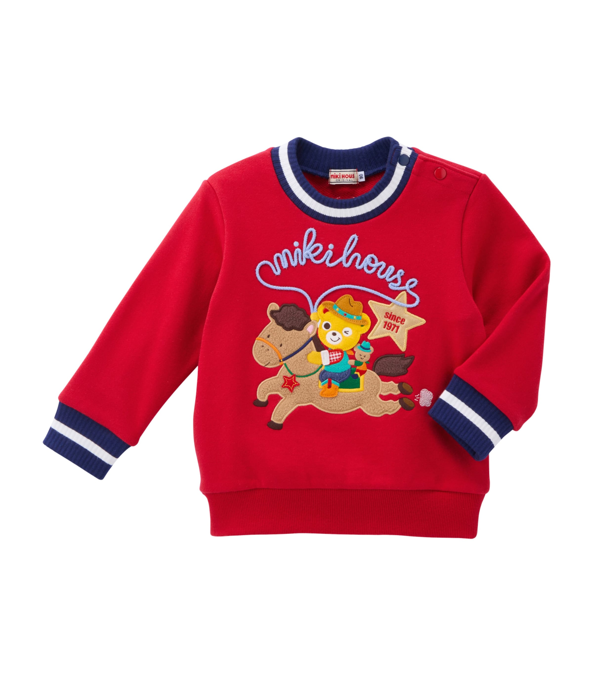 Miki House Cotton Year of the Horse Sweatshirt (3-5 Years)