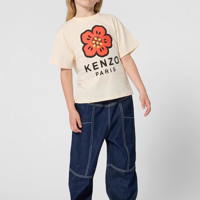 Детска памучна тениска Kenzo Kids